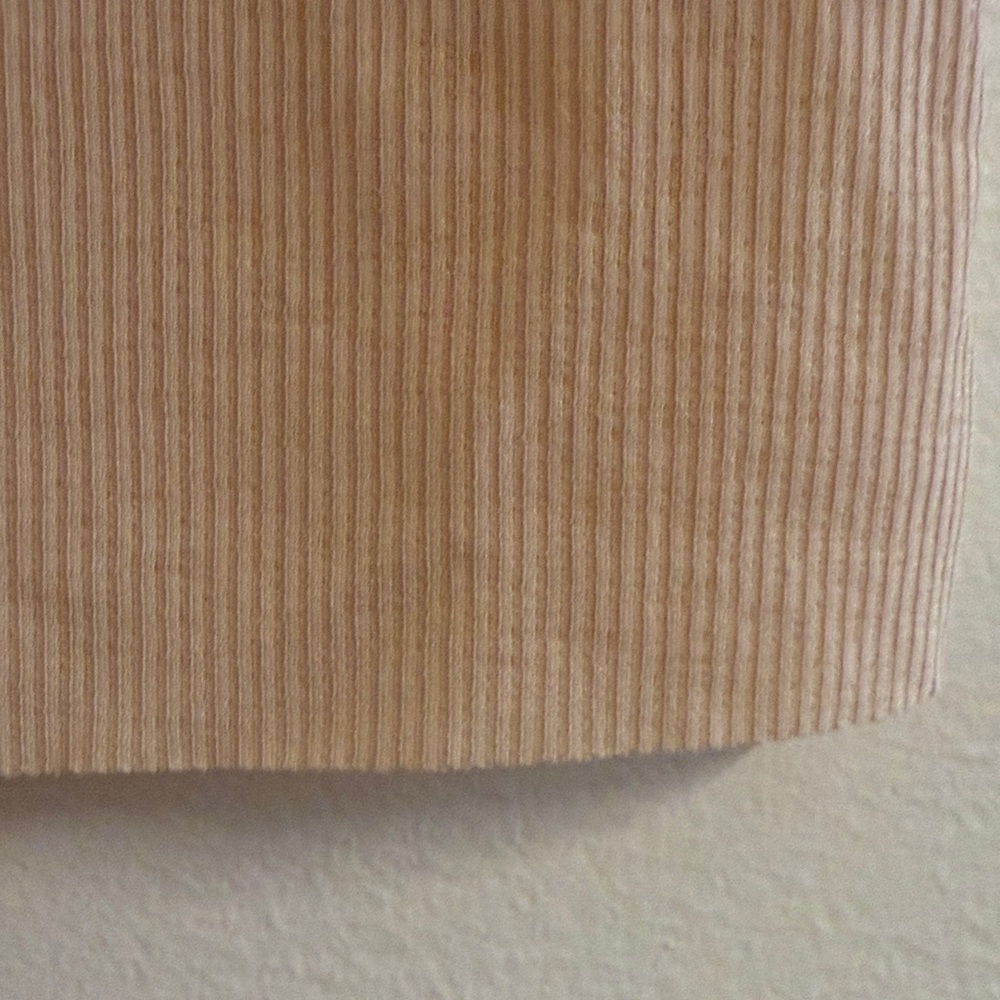 Women's Mock Neck Ribbed Top - Picture 3 of 5